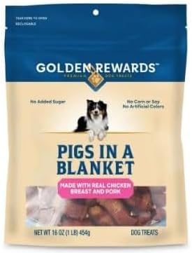 Golden Rewards Pigs in A Blanket - 16oz Bag - 2 Pack