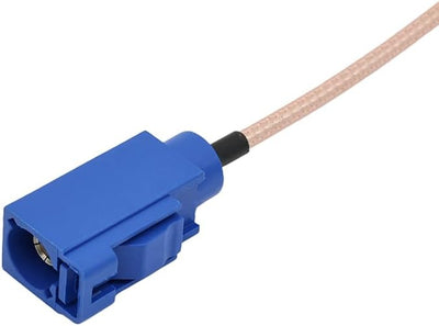 Fakra C to SMA-Female RG316 Teflon Cable 3.9inch Vehicle Antenna Adapter Cable for Car Stereo Android Head Unit GPS FM AM Radio 4G LTE Telematics Sirius XM Satellite Radio