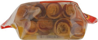 Oinkies Porkalicious Smoked Pig Skin Twists Bacon Flavored Dog Treats, 8 Count