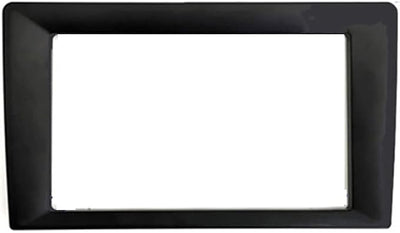 9 to 7'' inch Car Frame Fascia Bezel Adapter for Universal 2 Dobule Din Car Radio DVD CD Stereo GPS Navigation (Black)