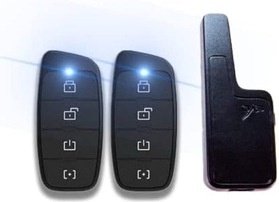 MPC 4-Button Remote Starter Compatible with 2011-2015 Ford Explorer - T-Harness - Includes (2) 4-Button Extended Range Remotes - Up to 3,000 ft - Firmware Preloaded - USA Tech Support