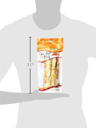 Good 'n' Fun Rolls Long-Lasting Dog Treat, For Large Dogs, With Real Proteins, Beef Hide and Premium Chicken, Supports Dental Health, Mental Stimulation, 2 count