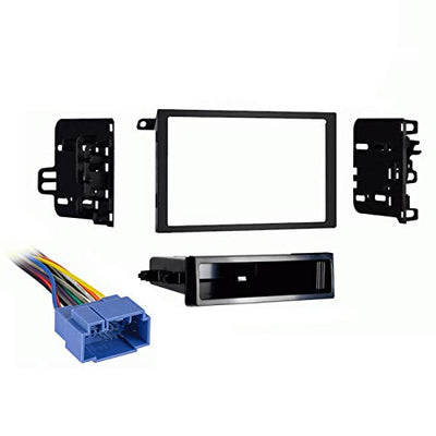 Harmony Audio Compatible with Suzuki Aerio 5 Door 2002 Double DIN Stereo Harness Radio Install Dash Kit