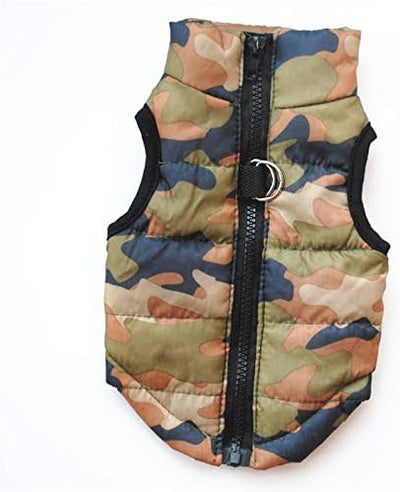 Pet's Cute Outfit Doggie Cold Weather Coat Small Dogs Warm Garment Winter Apparels Puppy Clothes
