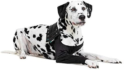 Suitical Recovery Sleeve for Dogs | Front Leg Protection After Surgery | Dog Leg Sleeve to Stop Licking | Machine Washable | Chest Circumference 31.5”- 40.9” | Sleeve Length 16.1” | XL | Single Sleeve