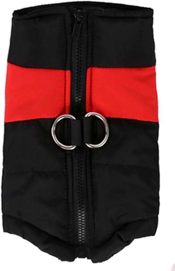 Winter Waterproof Windproof Dog Jacket - Warm Vest Coat for Small & Medium Dogs - Not Suitable for Big Dogs C-red XX-Small