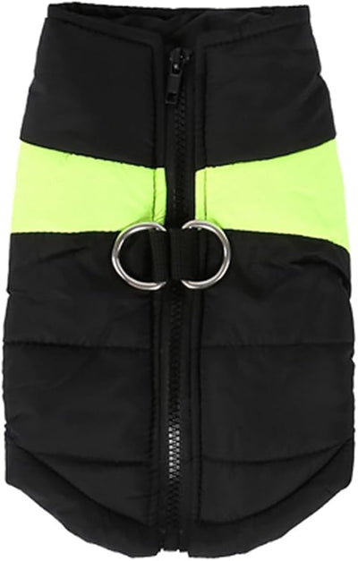 Winter Waterproof Windproof Dog Jacket - Warm Vest Coat for Small & Medium Dogs - Not Suitable for Big Dogs C-Green XX-Small