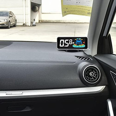 Backup Parktronic System Car Auto Vehicle Reverse with 8 Parking Sensors kit Distance Detection LCD Distance Display Sound Warning …