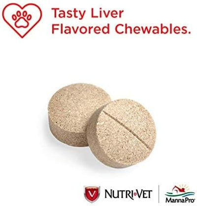 Nutri-Vet Aspirin Chewables for Large Dogs, 75 Count, Pack of 2