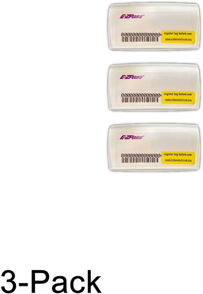 E-ZPass Transponder - Indiana Toll Road (ITRCC) (3-Pack)