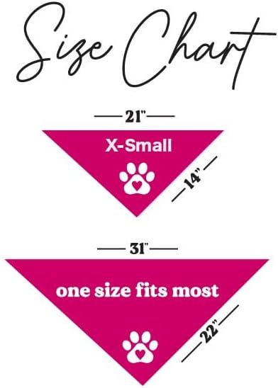 Custom Baseball Team Dog Bandana | 100% Cotton Adjustable Triangle | Made in USA | Personalized | Sports Fan | Game Day |Hot Pink, One Size (1431)