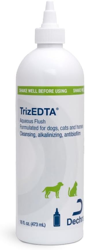 TrizEDTA Aqueous Flush for Dogs, Cats and Horses, 16 oz