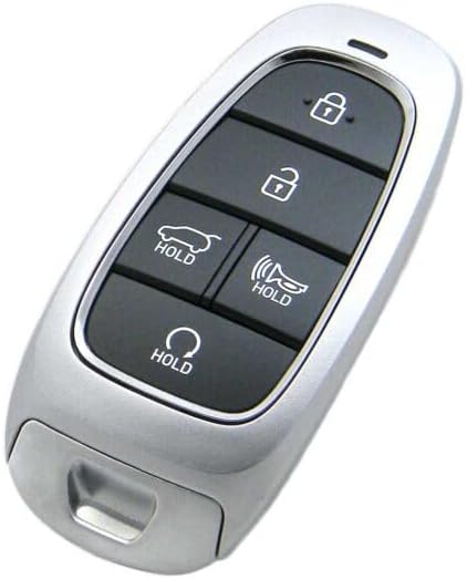 OEM Electronic 5-Button Smart Key Fob Remote Compatible with 2021-2023 Hyundai Santa Fe (FCC ID: TQ8-FOB-4F27, P/N: 95440-S1670)