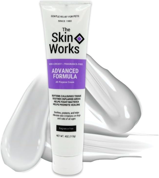 The Coat Handler Skin Works, 4 oz | All Natural Ingredients, Non-Greasy, Soothing and Healing, Softens Calluses, Calms Inflamed Areas, Moisturizes Dry Skin for Pets and Humans