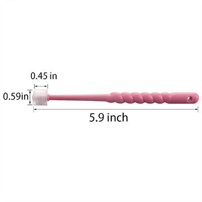 VTurboWay 2 Pcs 360-Degree Pet Toothbrush for Puppy, Small Dog and Cat, Colors May Vary