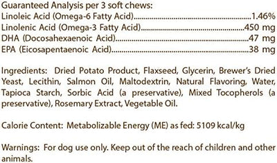 Healthy Breeds Greater Swiss Mountain Dog Salmon Oil Soft Chews 120 Count