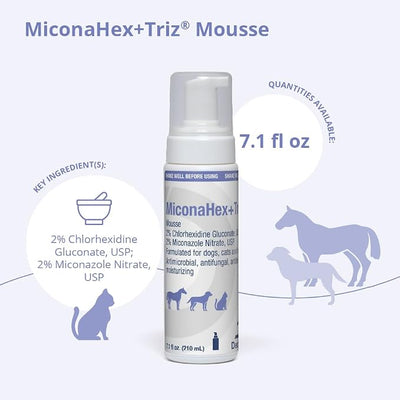 MiconaHex+Triz Mousse, 7.1 oz