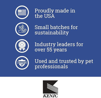 Kenic Emu Oil Itchy Skin Relief for Dry, Irritated Coats & Hot Spots - Leave-in Conditioning Formula Soothes and Moisturizes for Comfort and Shine, Made in USA