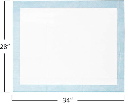 BV Puppy Pads XL 20 Count 34"x28" - Leak-Proof Pee Pads for Dogs with 6-Layer Design, Rapid Dry Sheet & Attractant - Dog Pad Extra Large with Odor Control - Perfect for Big Dogs & Indoor Use