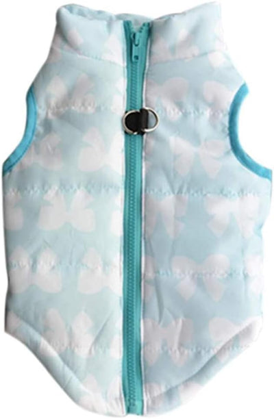 Pet's Cute Outfit Doggie Cold Weather Coat Small Dogs Warm Garment Winter Apparels Puppy Clothes