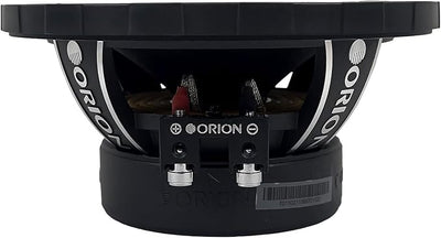Orion XTR XTX652 High Efficiency 6.5" Mid-Range Bullet Loudspeakers, 1400W Max Power, 350W RMS, 2 Ohm, 1.5" Voice Coil - Pro Car Audio Stereo, Midrange Speakers (Pair)