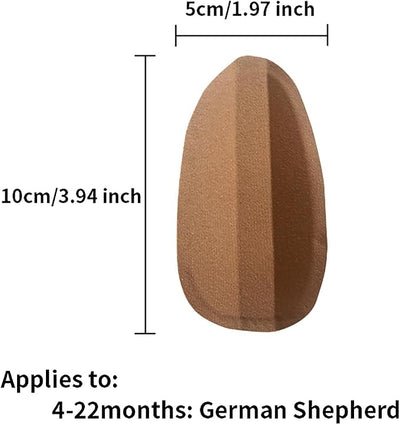 Dog Ear Stand Sticker Up Support Tool, Dog Ear Fixed Correction Vertical Holder for Doberman,new. (1.97 * 3.94)