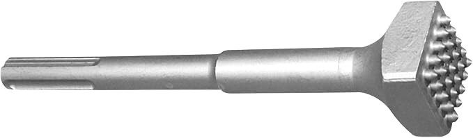 25 Tooth Square Head Carbide Tipped Bushing Tool with SDS-MAX Shank Made in the USA by Champion Chisel - Great for Leveling Concrete Surfaces