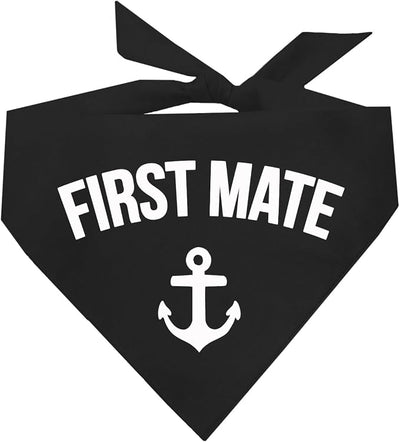 First Mate Dog Bandana (Black, XS 264)
