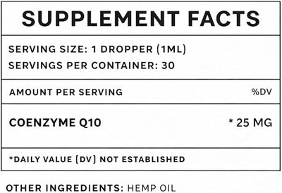 CoQ10 for Dogs - Coenzyme Q10 for Dogs - Heart, Joint & Cardiovascular Support - Dog Heart Supplements - Dog Hip & Joint Care - 1 fl oz