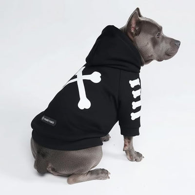 Spark Paws Dog Hoodie – Premium Dog Sweater for Small, Medium, and Large Dogs | Warm Outfits for French Bulldogs, Pitbull, Puppy, Winter Jacket Alternative - Woof - 4XL