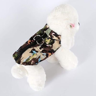 Winter Waterproof Windproof Vest Coat for Cold Weather - Warm Jacket for Small Medium Dogs (Not Suitable for Big Dogs) Camouflage-2 Small