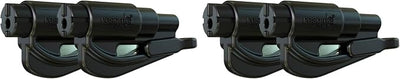 resqme The Original Compact Emergency Keychain Car Escape Tool, Seatbelt Cutter and Window Breaker, Made in USA, Pack of 2