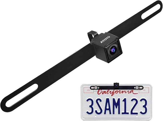 ATOTOZONE AC-HD02LR 720P HD Backup Camera with Live Rear View,150º Wide-Angle,Night Vision, IP67 Waterproof,Only Compatible with A5, A6, F7, S8, X10,V10 Series
