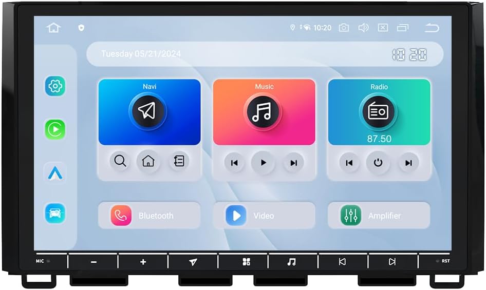 Dasaita Tundra Head Unit for 2014-2021 Toyota Tundra Upgrade | 4GB+64GB Android 13 Car Stereo with Wireless CarPlay Android Auto, 10.2" QLED Screen Plug & Play GPS Navagation, AM/FM Radio