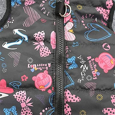Pet's Cute Outfit Doggie Cold Weather Coat Small Dogs Warm Garment Winter Apparels Puppy Clothes