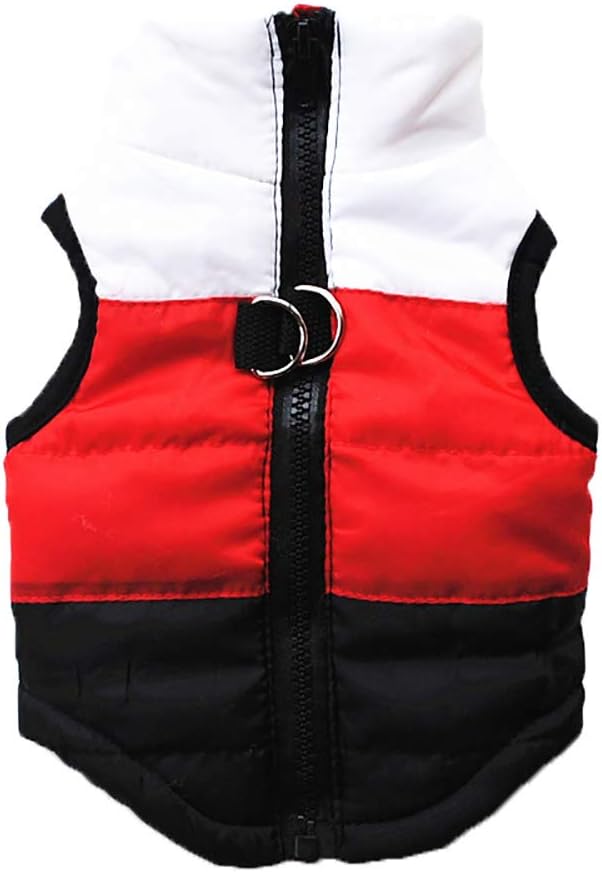 Pet's Cute Outfit Doggie Cold Weather Coat Small Dogs Warm Garment Winter Apparels Puppy Clothes