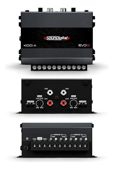 SounDigital Amplifier (400W 4 Channels)