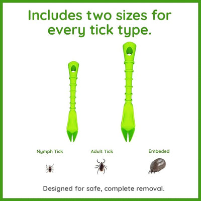 ZenPet Tick Tornado Tick Remover Tool for Dogs, Cats, Horses, Humans (4 Pack) – Safe & Easy Tick Removal, Vet-Approved Grabber Tool for Hiking, Camping, Travel, Lyme Disease & Infection Prevention