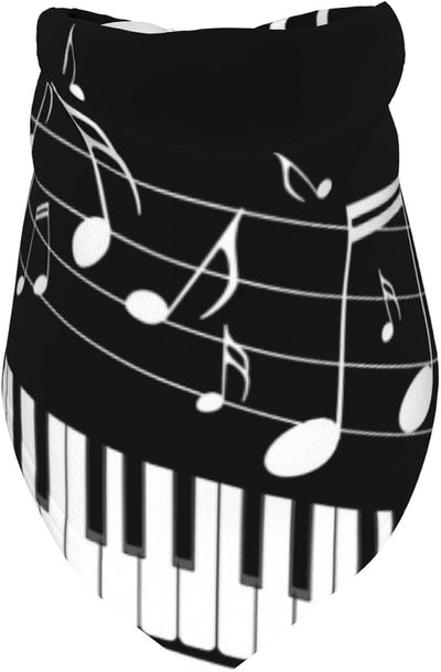 Music Note Musical Instrument Dog Bandana Scarf Triangle Bibs Pet Accessories Cat Kerchief
