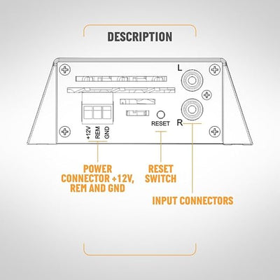 Banda Audioparts X AIR Series Digital Signal Processor, 32bit/96khz, Bluetooth and APP Control, 19 Band EQ, 2 Input (X6 AIR)