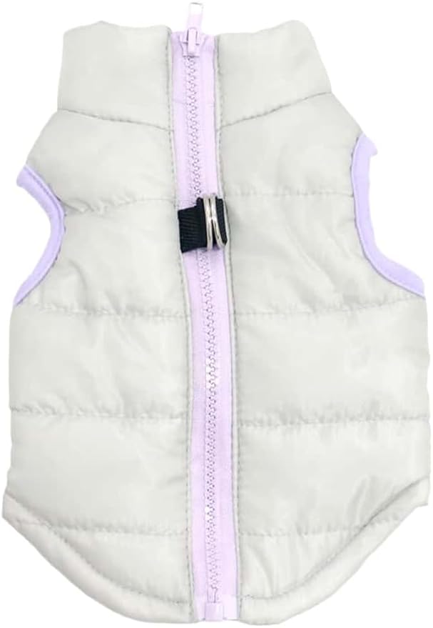 Winter Waterproof Windproof Vest Coat for Small Medium Dogs - Warm Jacket for Cold Weather (Not Suitable for Big Dogs) X-Gray XL