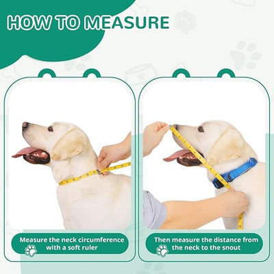 GLADOG Soft Dog Cone Collar – 3 Similar Sizes per Set (S/M/L) for Better Fit, XL Single Size – Cone for Dogs to Stop Licking, Adjustable E Collar for Dogs After Surgery, Elizabethan Collar for Dog