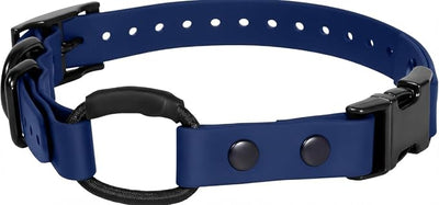 eCollar Replacement Strap Bungee Style - Waterproof Collar Compatible with Garmin, Dogtra, SportDOG, Educator (Blue, 3/4")
