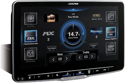 Alpine iLX-F511 Halo11 Multimedia Receiver with 11-inch Floating HD Touchscreen Display