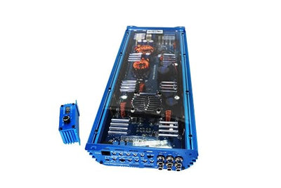 DOWN4SOUND JP95T Blue | 1500W RMS - 5 Channel Amplifier