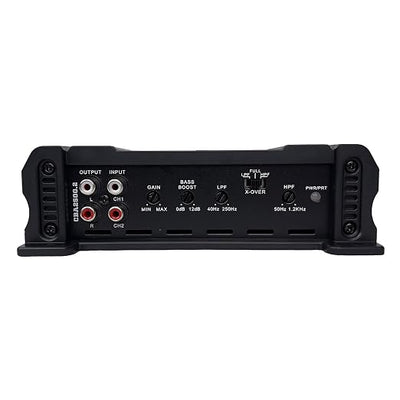 Orion Cobalt Series CBA2500.2 High Efficiency 2-Channel Class A/B Amplifier for Car Audio Stereo - 2500W Max, 350W RMS, 2/4 Ohm Stable, Adjustable Low/High Pass, Bass Boost, MOSFET Power Supply.