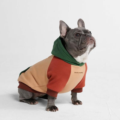 Spark Paws Dog Hoodie – Premium Dog Sweater for Small, Medium, and Large Dogs | Warm Outfits for French Bulldogs, Pitbull, Puppy, Winter Jacket Alternative - Ranger - XL