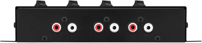 Taramps Crx4 Electronic 4 Way Crossover Rca Channels 8 Volts Rms Car Audio Processor Stereo Equalizer Great for Low/High with Bass Boost, Compact Size
