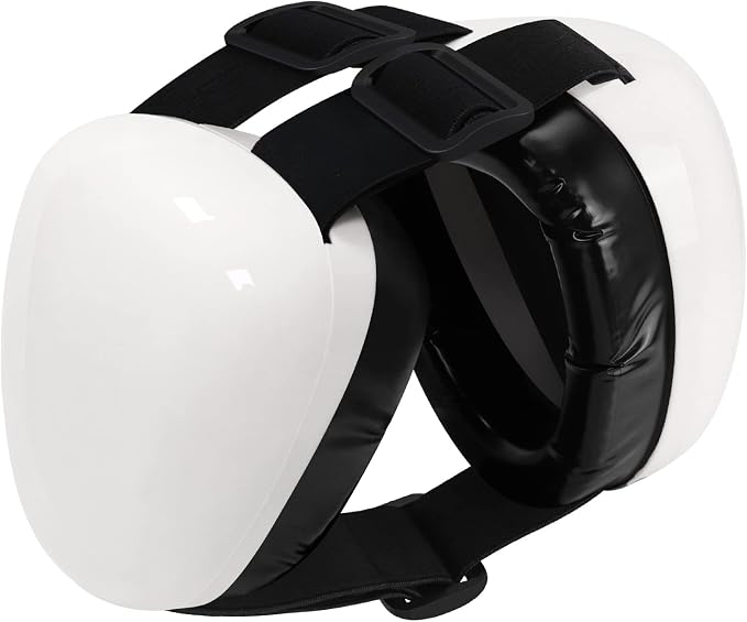 derYEP Dog Earmuffs for Hearing Protection 29dB NRR Ear Muffs Noise Protection (XLarge, White)