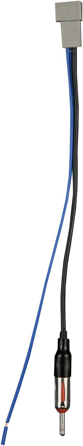 Metra 95-7861 Double DIN Installation Dash Kit for 2003-2008 Honda Pilot & Metra Electronics 40-HD10 Factory Antenna Cable to Aftermarket Radio Receivers for Select Honda/Acura Vehicles